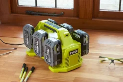Ryobi batteriladdare 6 portar One+ 18 V RC18640