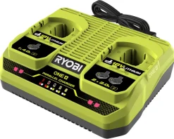 Ryobi batteriladdare 2 portar One+ 18 V RC18240