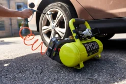 Ryobi R18AC-O batteridriven kompressor, 8,3 bar