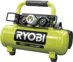 Ryobi R18AC-O batteridriven kompressor, 8,3 bar