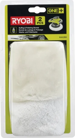 Ryobi RAK2BB polerhättor, 2-pack