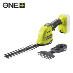 Ryobi 2‐i‐1 gräs‐ och häcktrimmer 18 V, RY18GSA‐0