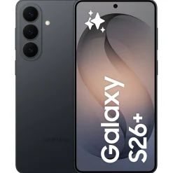 Samsung Galaxy S26+ 256 GB smartphone, svart
