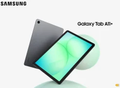 Samsung Galaxy Tab A11+ surfplatta 11 tum 5G, 128 GB, grå