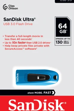 SanDisk Ultra USB-minne 3.0