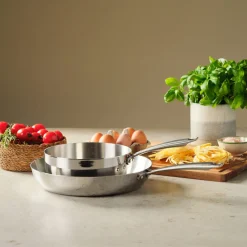 Sauteuse panna rostfritt stål Tri-Ply 2 liter, 20 cm