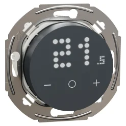 Schneider Renova WDE011682 smart termostat golvvärme, svart