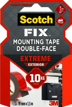 Scotch-Fix Extreme Exterior dubbelhäftande tejp, 10 kg