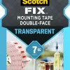 Scotch-Fix Transparent dubbelhäftande tejp, 7 kg
