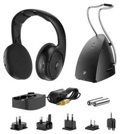 Sennheiser RS 120-W trådlösa hörlurar med laddstation