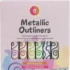 Sense Fantasy Outliner metallic fiberpennor, 6-pack