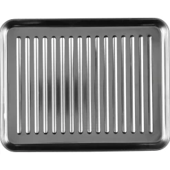 Serveringsbricka rostfritt stål 31,7 cm