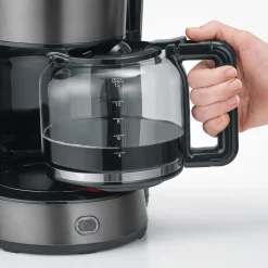 Severin KA 9340 kaffebryggare 10 koppar, svart