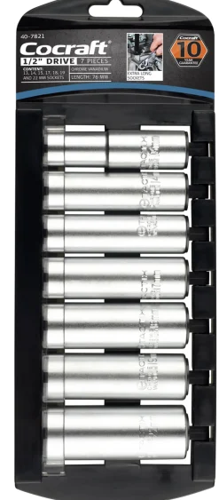 Sexkantshylssats lång 1/2" Cocraft