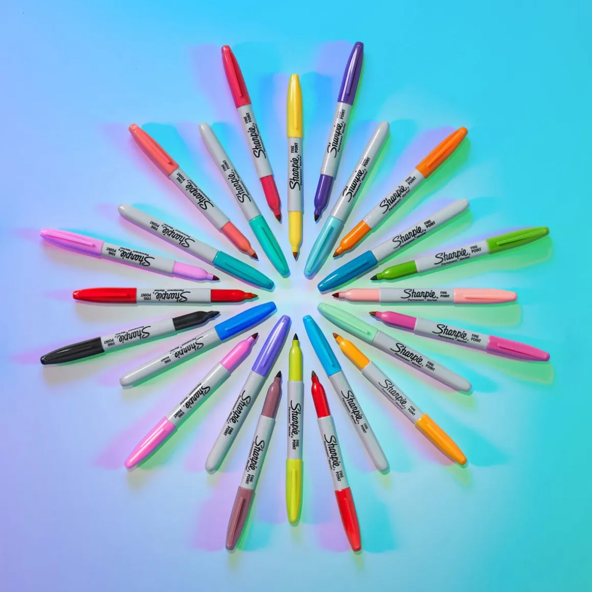 Sharpie Glam Pop markerpennor, blandade färger 24-pack