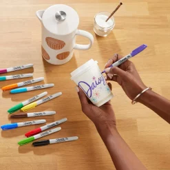 Sharpie märkpennor fin spets blandade färger 4-pack