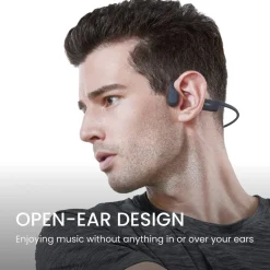 Shokz OpenRun Mini USB-C, open-ear, bone conduction hörlurar