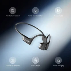 Shokz OpenRun Pro 2 open-ear, bone conduction hörlurar
