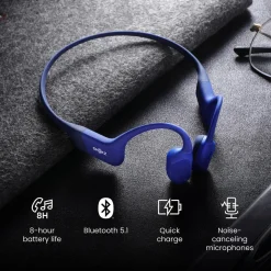 Shokz OpenRun USB-C open-ear, bone conduction hörlurar