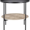 Sidobord rotting metall, 45 cm