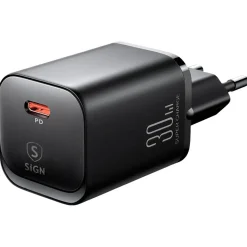 SiGN USB-C PD USB-C snabbladdare, 30 W