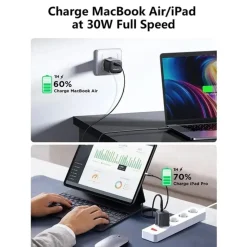 SiGN USB-C PD USB-C snabbladdare, 30 W
