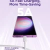 SiGN USB-C till USB-C-kabel 100W, vit