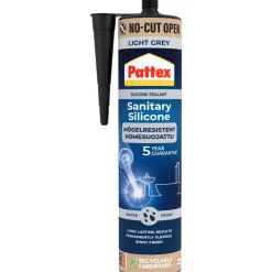 Silikon Kök & bad ljusgrå, Pattex