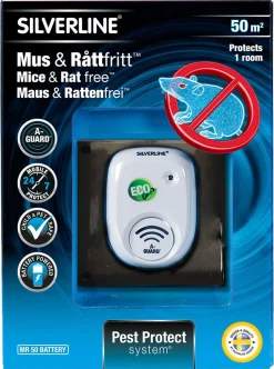 Silverline Mus & Råttfritt MR50 musskrämma batteri