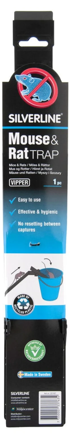 Silverline Vipper mus & råttfälla vippfälla