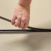 Självhäftande kabelkanal, svart, 2 meter