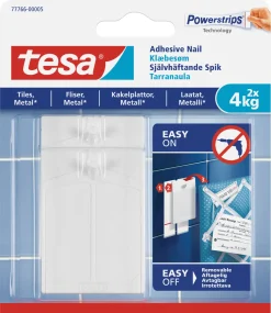 Självhäftande spikar Tesa, 2-pack