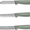 Skalknivar & grönsaksknivar, 3-pack