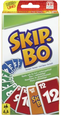 Skip-Bo kortspel Mattel, från 7 år