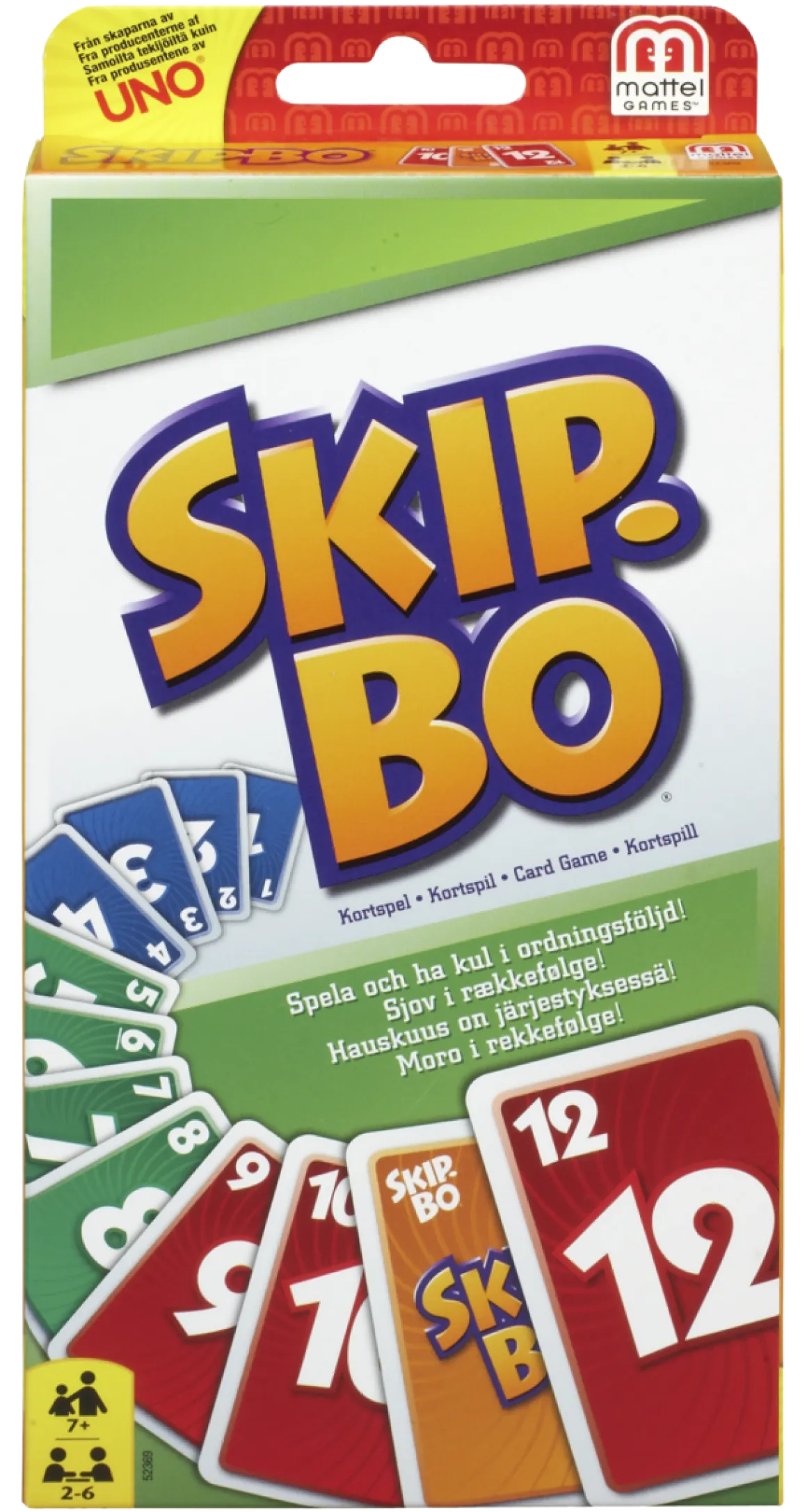 Skip-Bo kortspel Mattel, från 7 år