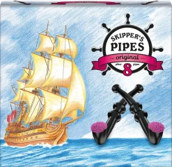 Skipper's Pipe Original lakritspipor, 8-pack