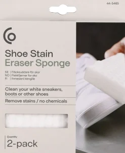Skorengöring, fläcksuddare för skor, 2-pack