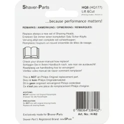 Skärhuvud HQ8 Lift&Cut till Philips rakapparat, 3-pack