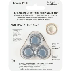 Skärhuvud HQ8 Lift&Cut till Philips rakapparat, 3-pack