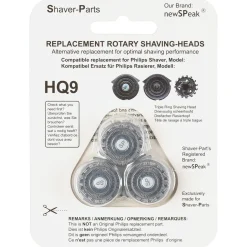 Skärhuvud HQ9 till Philips rakapparat, 3-pack