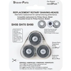 Skärhuvud SH50/70/90 till Philips rakapparat, 3-pack