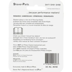 Skärhuvud SH71/SH91/SH98 till Philips rakapparat, 3-pack