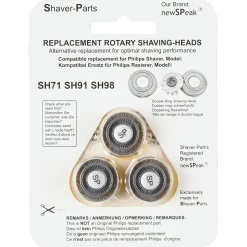 Skärhuvud SH71/SH91/SH98 till Philips rakapparat, 3-pack