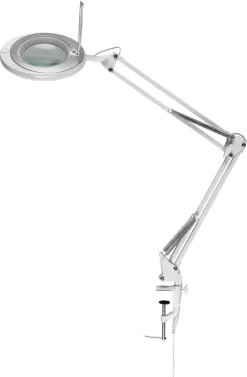 Skrivbordslampa med förstoringsglas LED