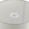 Skärmring adapter E27 till E14 vit, 5-pack