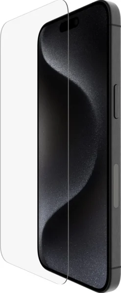 Skärmskydd för iPhone 15 Pro Max, Belkin ScreenForce UltraGlass