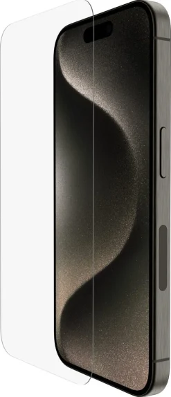 Skärmskydd för iPhone 15 Pro, Belkin ScreenForce UltraGlass 2