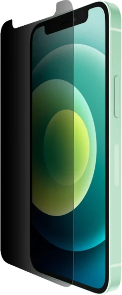 Skärmskydd iPhone 12 mini, Belkin Tempered Glass Privacy Anti-Microbial