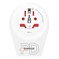 Skross C20PD USB-C World to Europe reseadapter