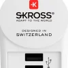 SKROSS, USB-laddare med dubbla uttag